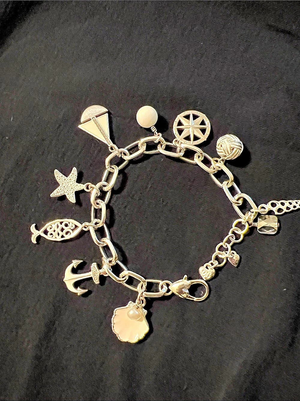Brighton Ship To Shore Nautical Charm Bracelet